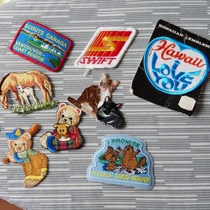 Vintage Iron-On Patches
